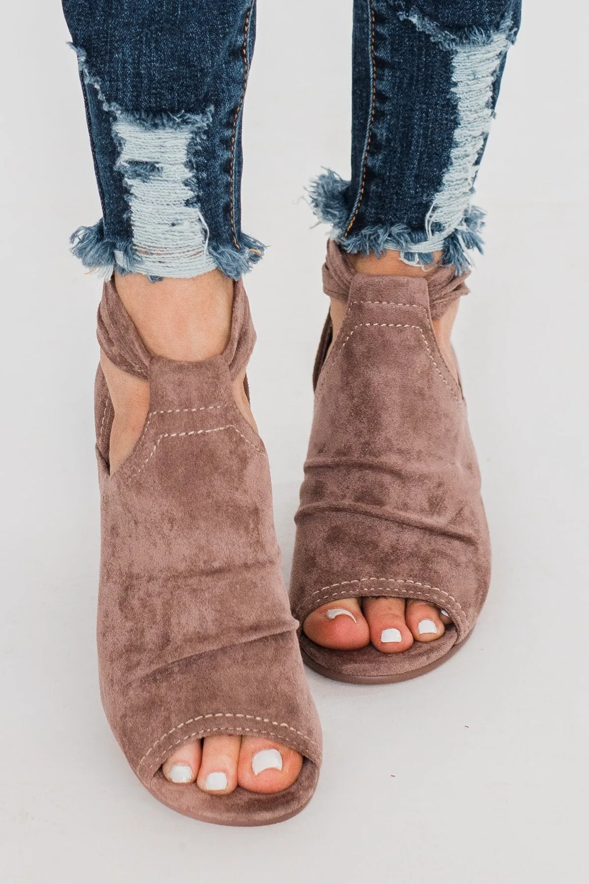 Very G Sylvanna Heels- Taupe
