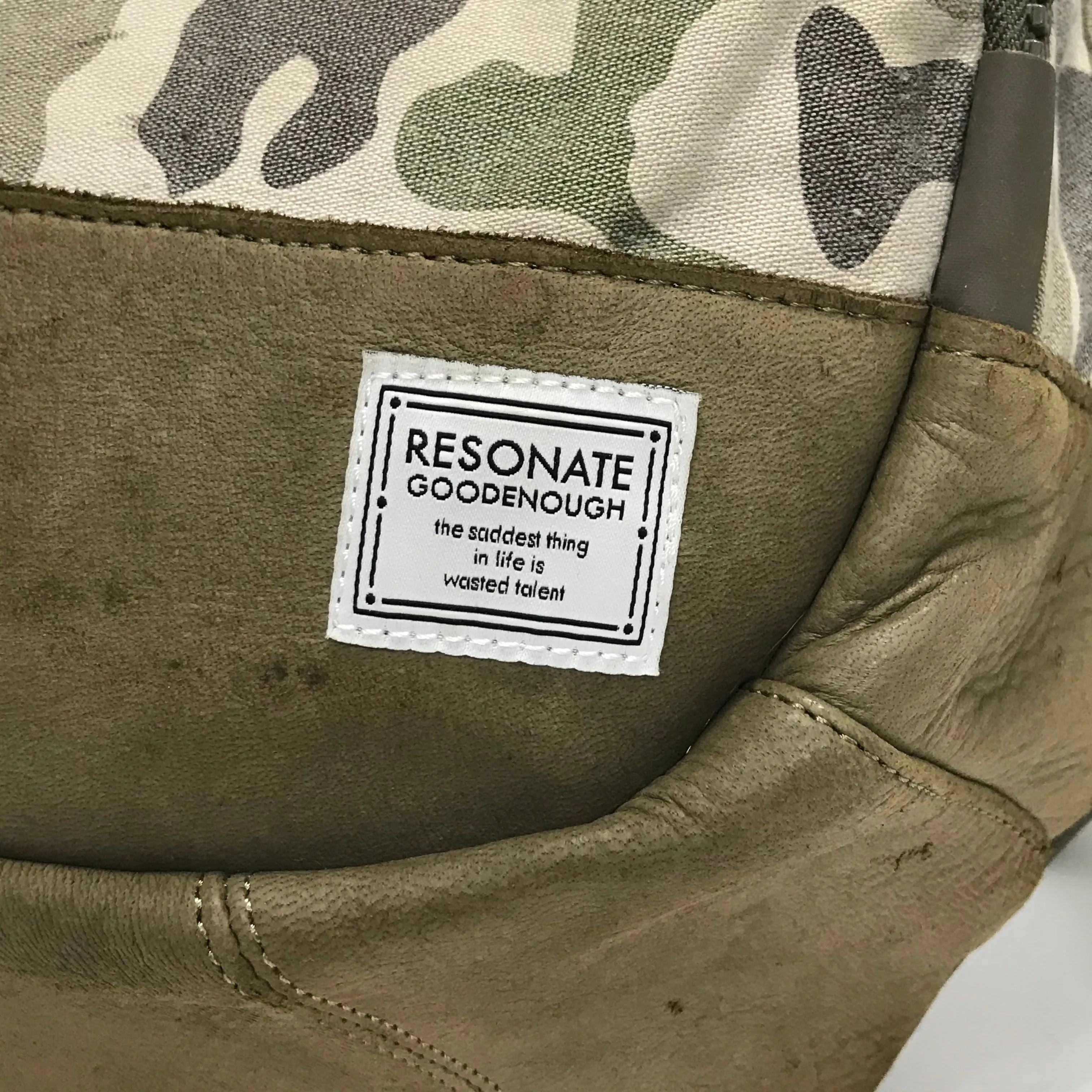 Visvim x Goodenough Resonate Camo Lumbar Ballistic 8L Waist / Shoulder Bag