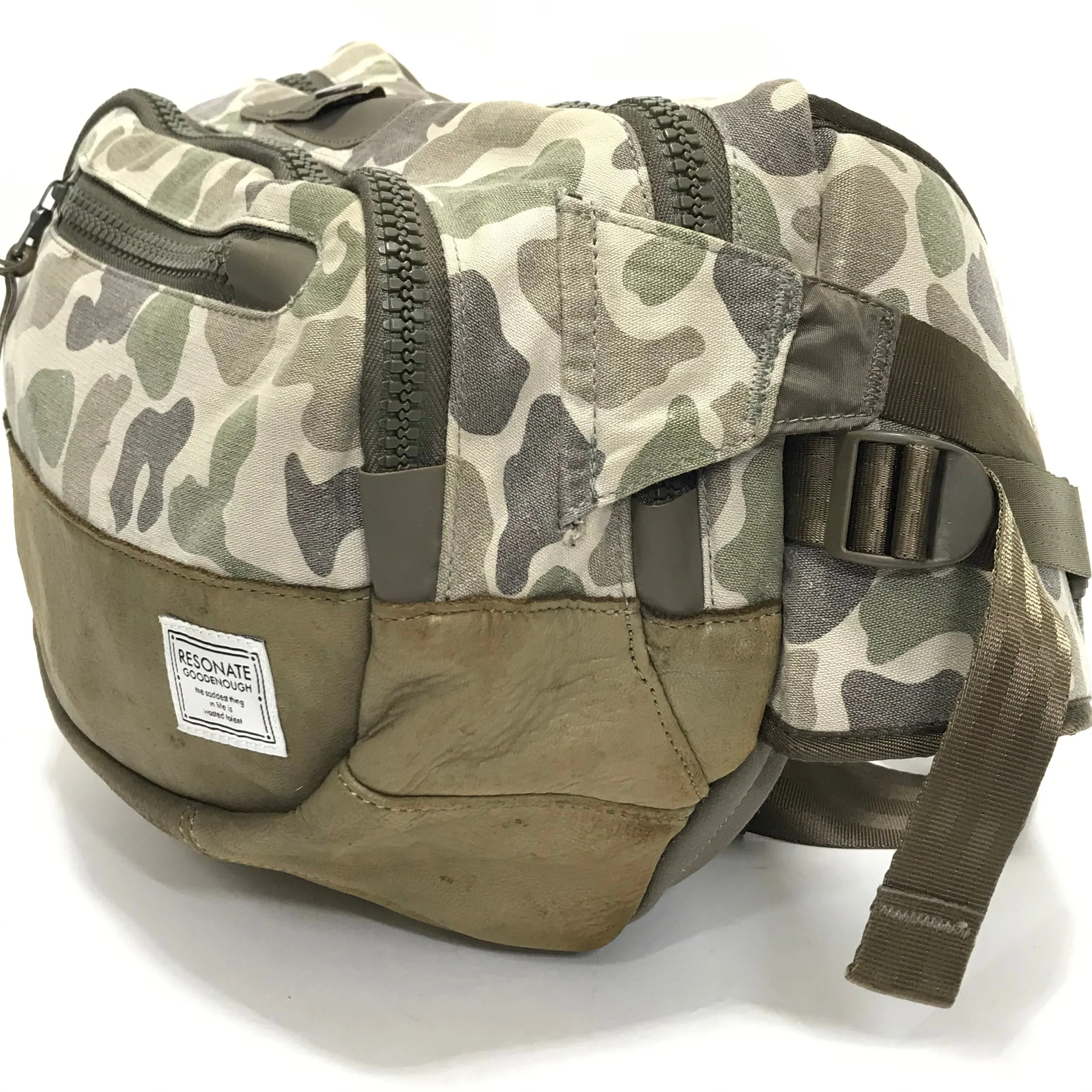 Visvim x Goodenough Resonate Camo Lumbar Ballistic 8L Waist / Shoulder Bag