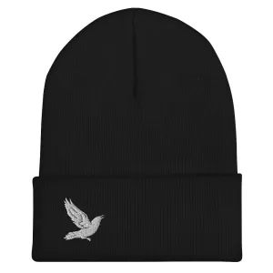 White Raven Beanie