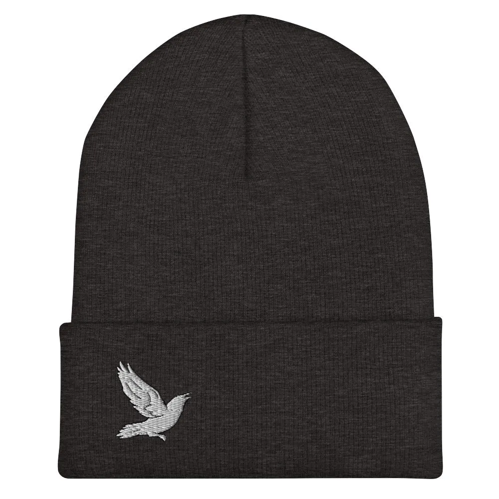White Raven Beanie