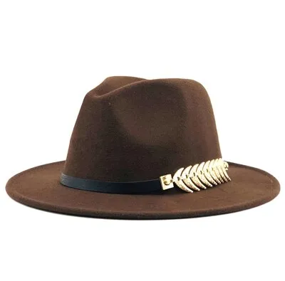 Wide Brim Fedora