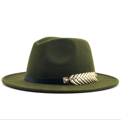 Wide Brim Fedora