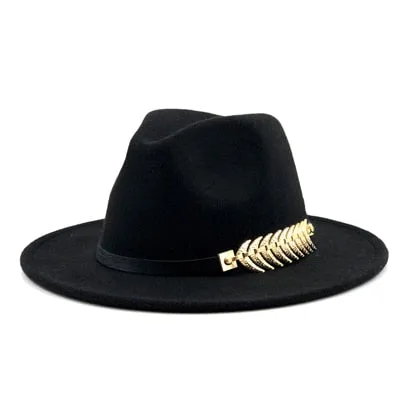Wide Brim Fedora