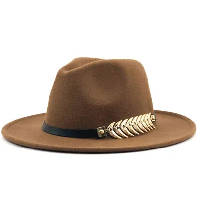 Wide Brim Fedora