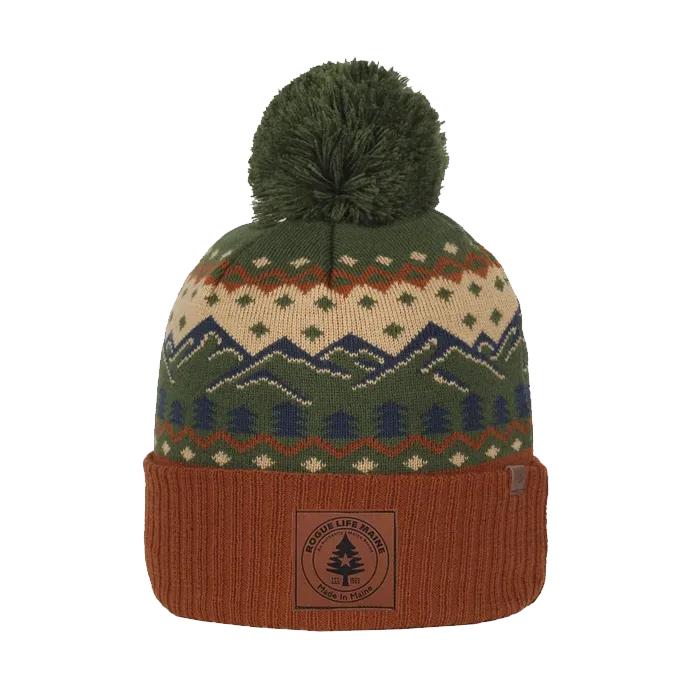 Wild Mountain Pom Beanie