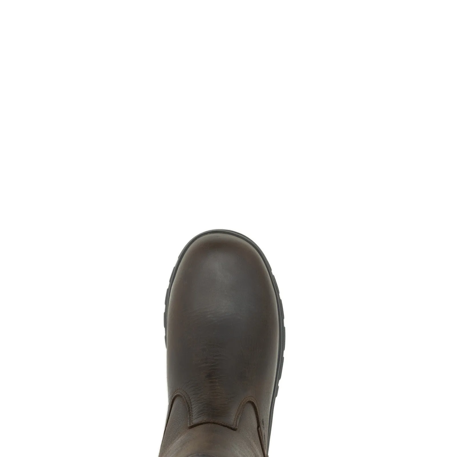 Wolverine Carlsbad Waterproof Steel Toe Wellington Mens Brown Wide Work Boots