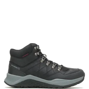 Wolverine Luton Hiker Waterproof Steel Toe Mid Mens Black Wide Hiking Boots