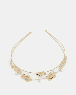 Women Gold Embellished Headband