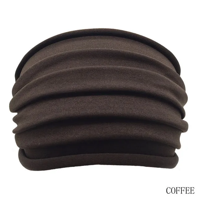 Women Wide Sports Yoga Nonslip Headband New Stretch Boho Hairband Elastic Turban Running Headwrap Hair Band Accessories