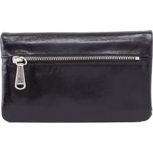 Women's Hobo West Black Vintage Leather