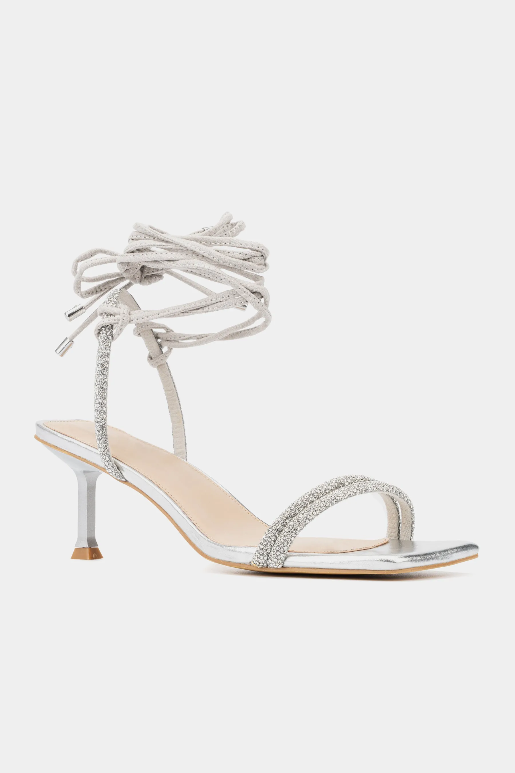 Women's Laurie Strappy Heel Sandal - Wide Width Strappy Heels