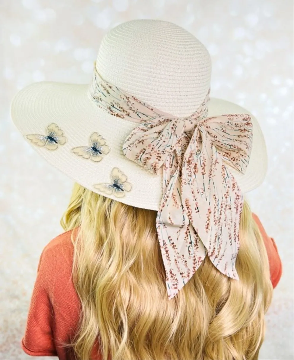 Women’s Wide Brim Beach Hat