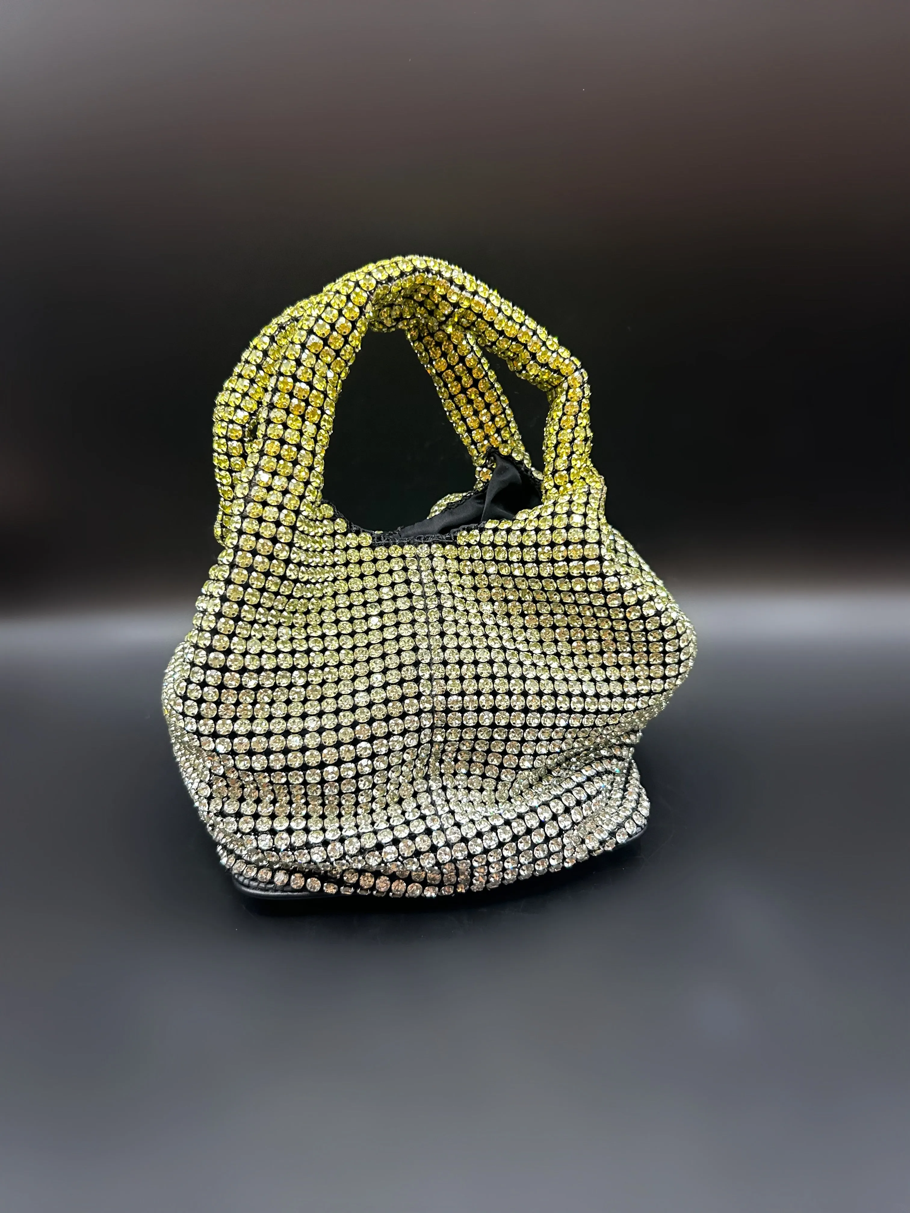 Yellow Ombré Bucket Bag