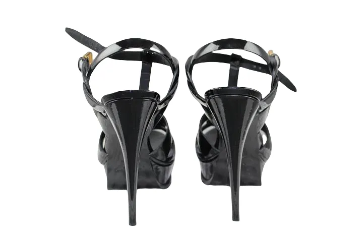 YSL Classic Tribute 105 Sandal in Patent Leather